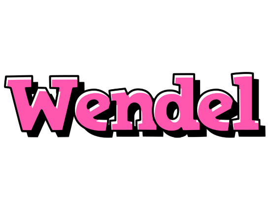 Wendel girlish logo