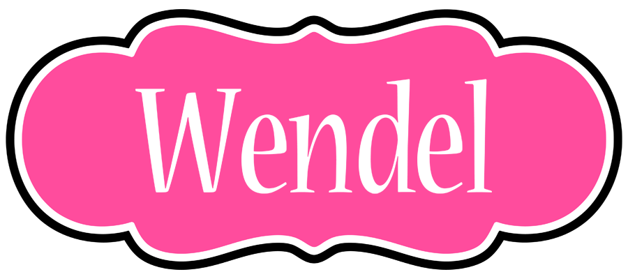 Wendel invitation logo