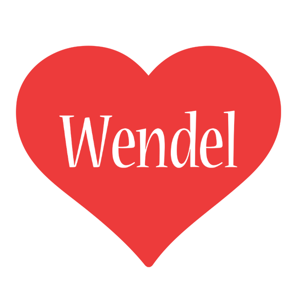 Wendel love logo