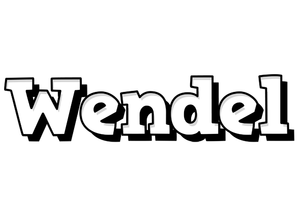 Wendel snowing logo