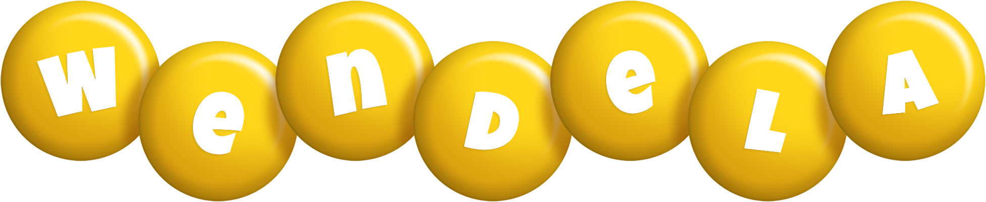 Wendela candy-yellow logo