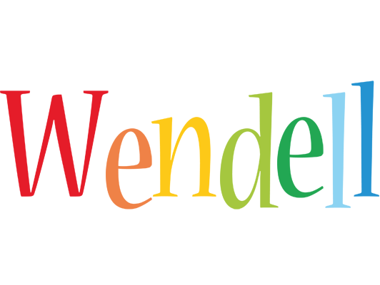 Wendell birthday logo