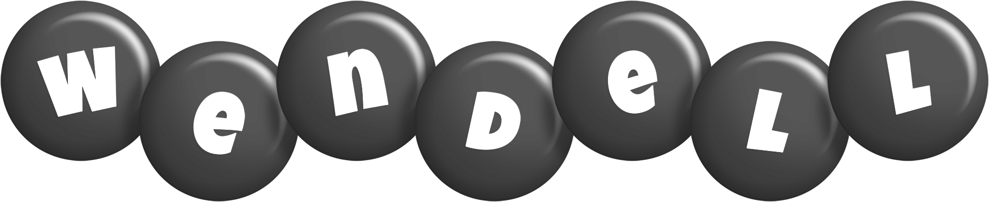 Wendell candy-black logo