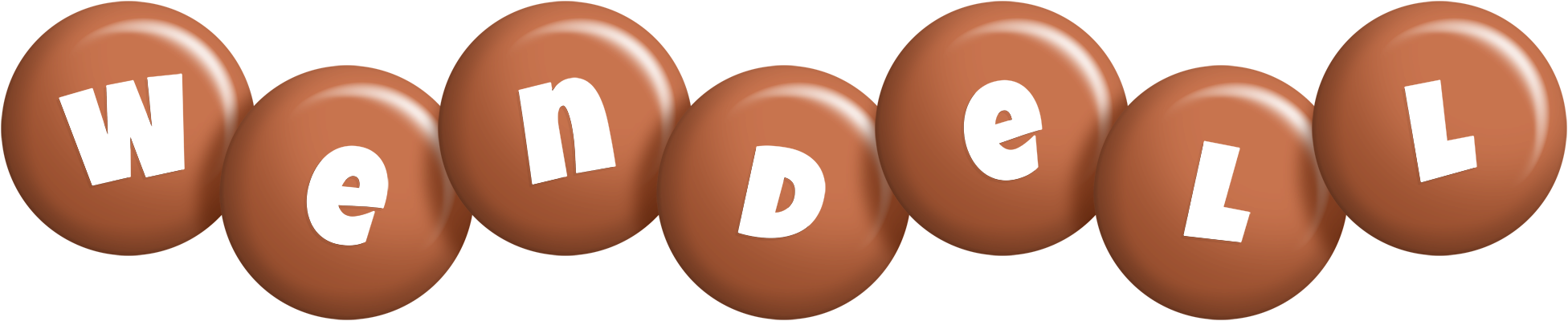 Wendell candy-brown logo