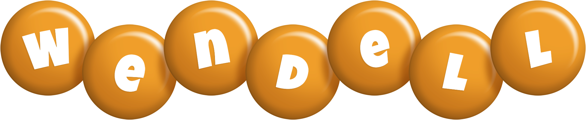 Wendell candy-orange logo