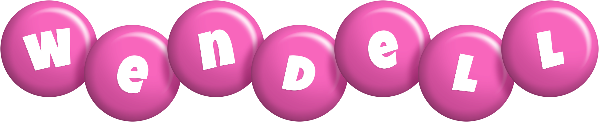 Wendell candy-pink logo