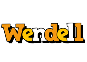 Wendell cartoon logo