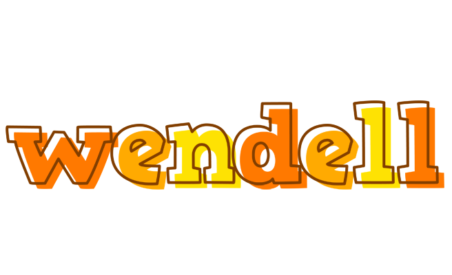 Wendell desert logo