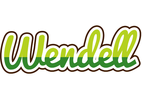 Wendell golfing logo