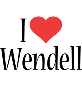 Wendell i-love logo