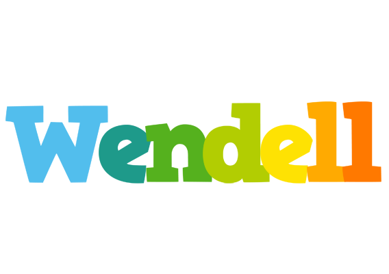 Wendell rainbows logo