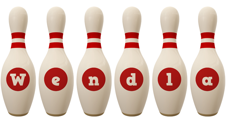 Wendla bowling-pin logo
