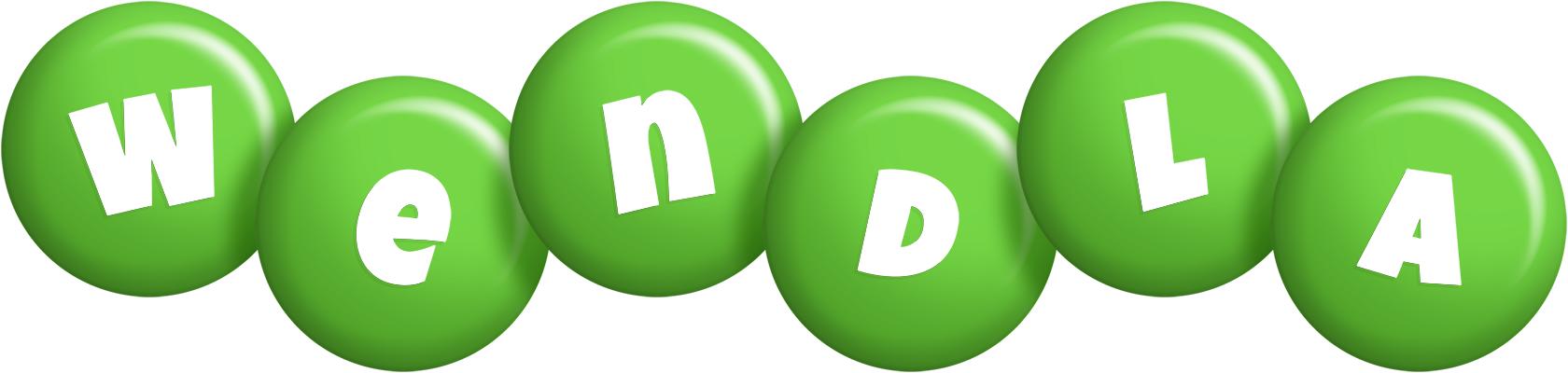 Wendla candy-green logo
