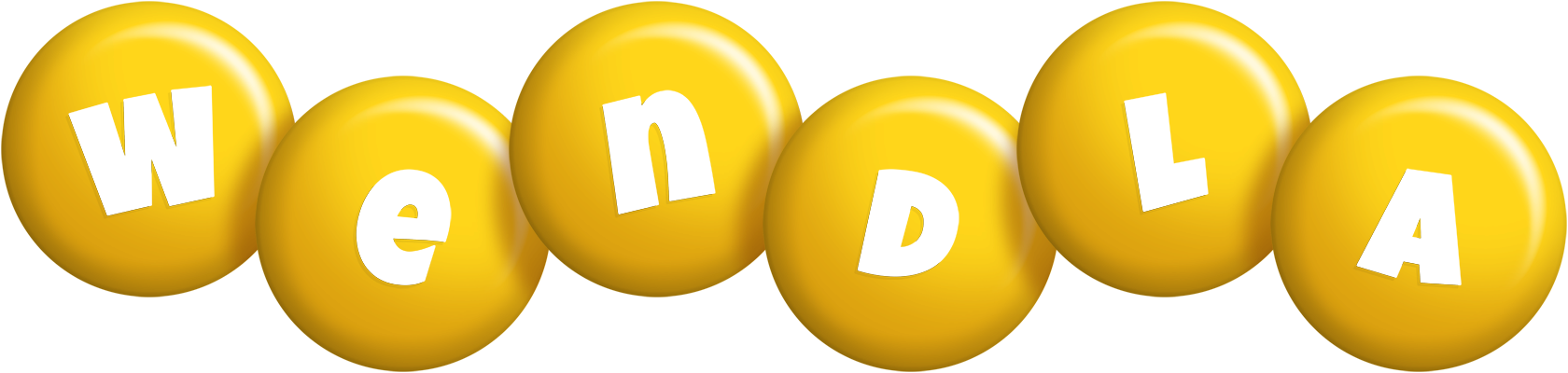 Wendla candy-yellow logo