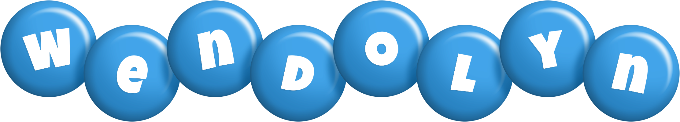 Wendolyn candy-blue logo