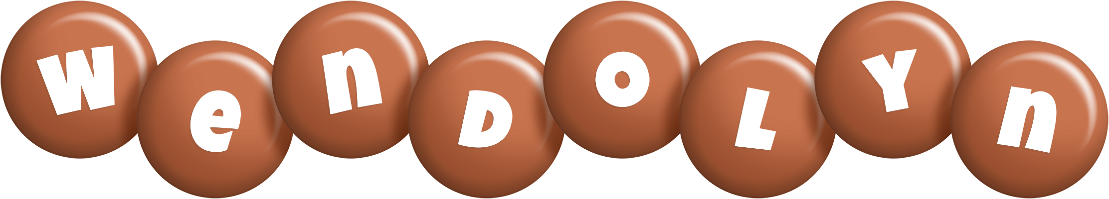Wendolyn candy-brown logo
