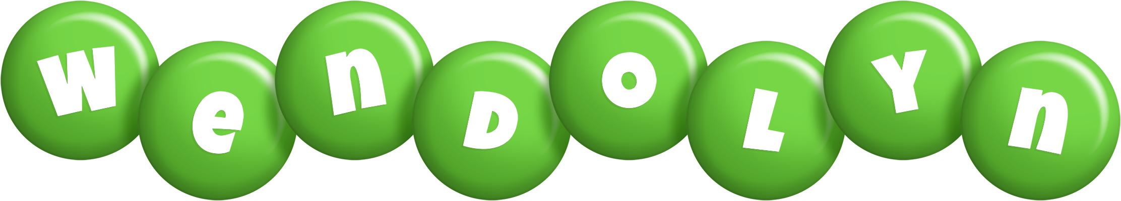 Wendolyn candy-green logo