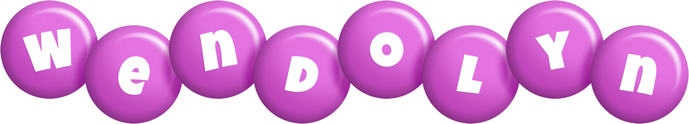 Wendolyn candy-purple logo