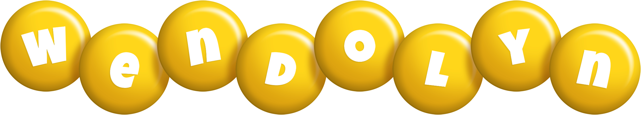 Wendolyn candy-yellow logo