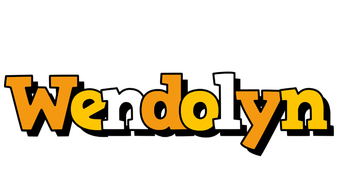 Wendolyn cartoon logo