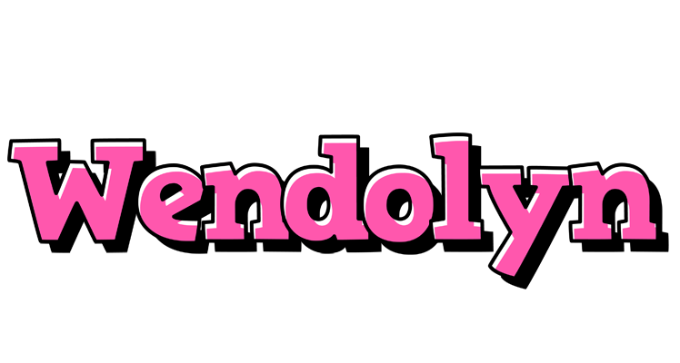 Wendolyn girlish logo