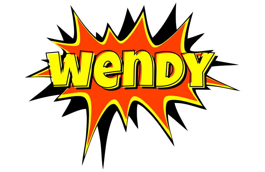 Wendy bazinga logo