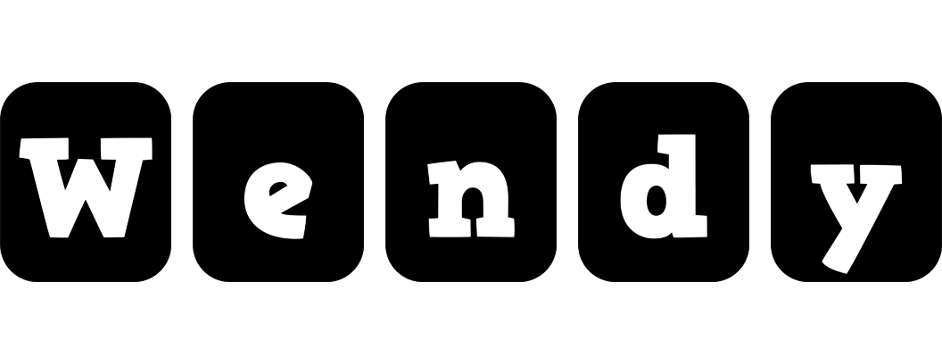 Wendy box logo