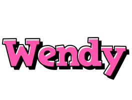 Wendy girlish logo