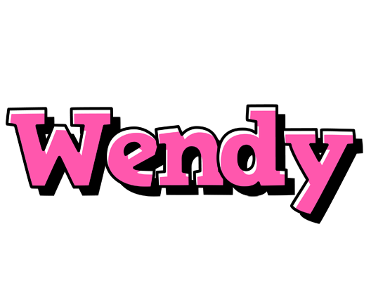 Wendy girlish logo