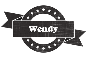 Wendy grunge logo