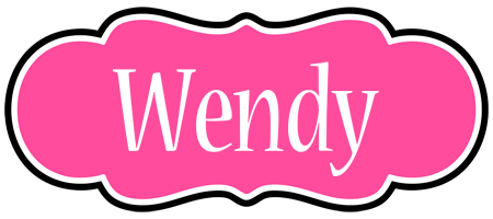 Wendy invitation logo