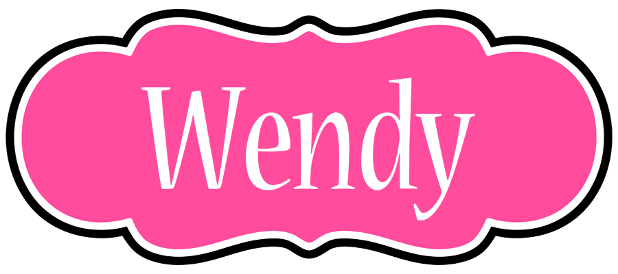 Wendy invitation logo