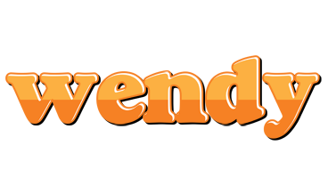 Wendy orange logo