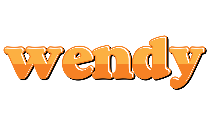 Wendy orange logo