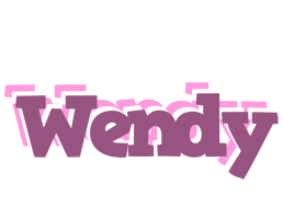 Wendy relaxing logo