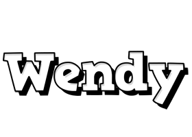 Wendy snowing logo