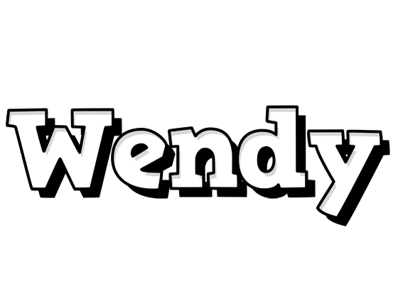 Wendy snowing logo