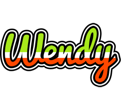 Wendy superfun logo