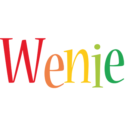 Wenie birthday logo