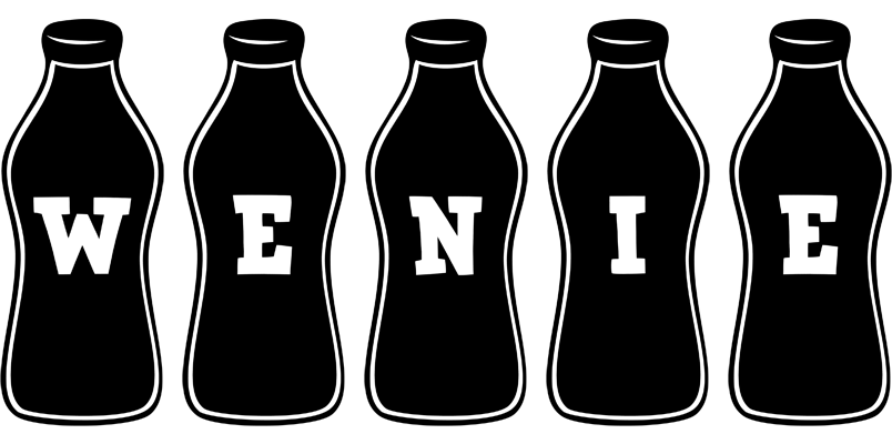 Wenie bottle logo
