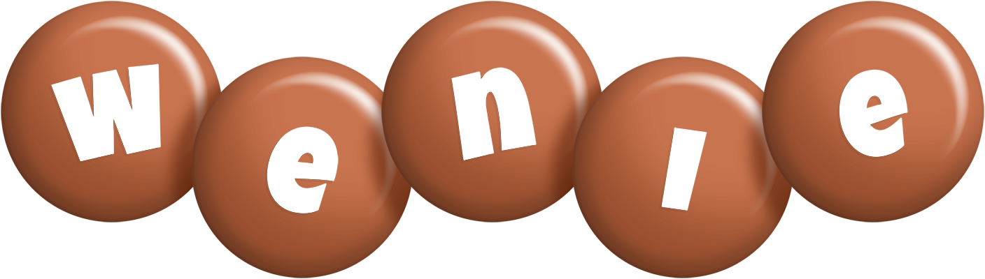 Wenie candy-brown logo