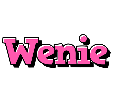 Wenie girlish logo