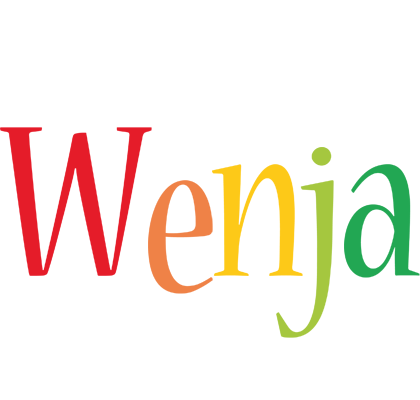 Wenja birthday logo