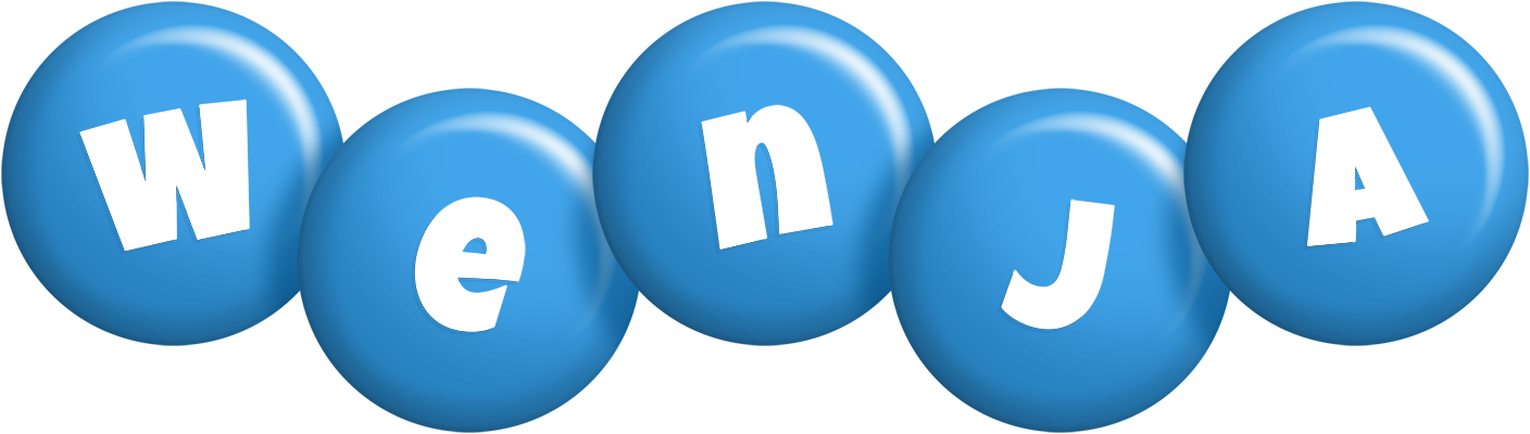Wenja candy-blue logo
