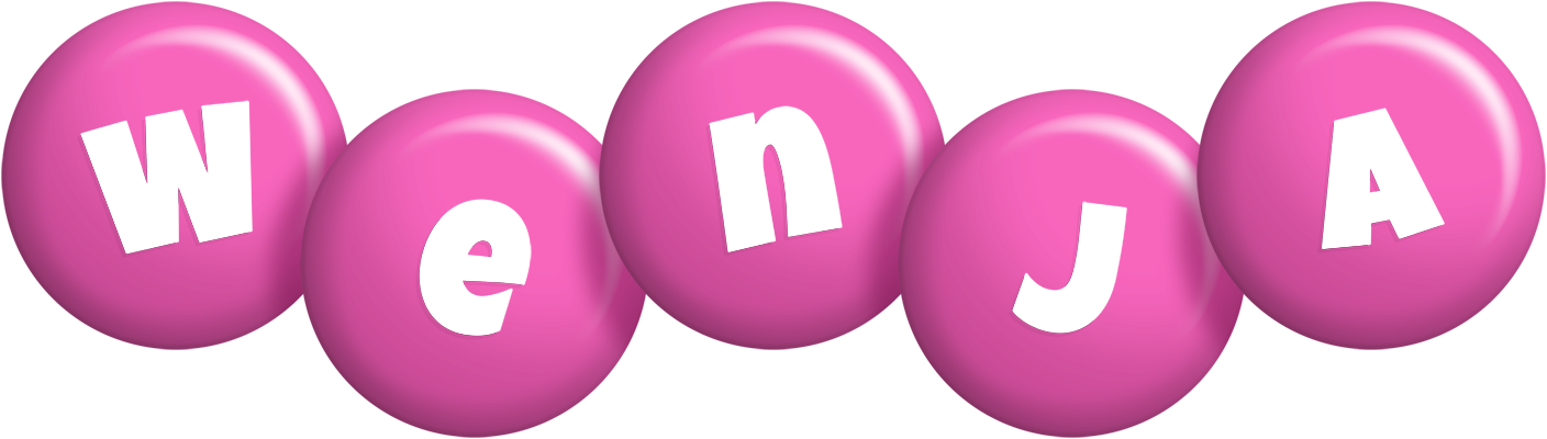 Wenja candy-pink logo