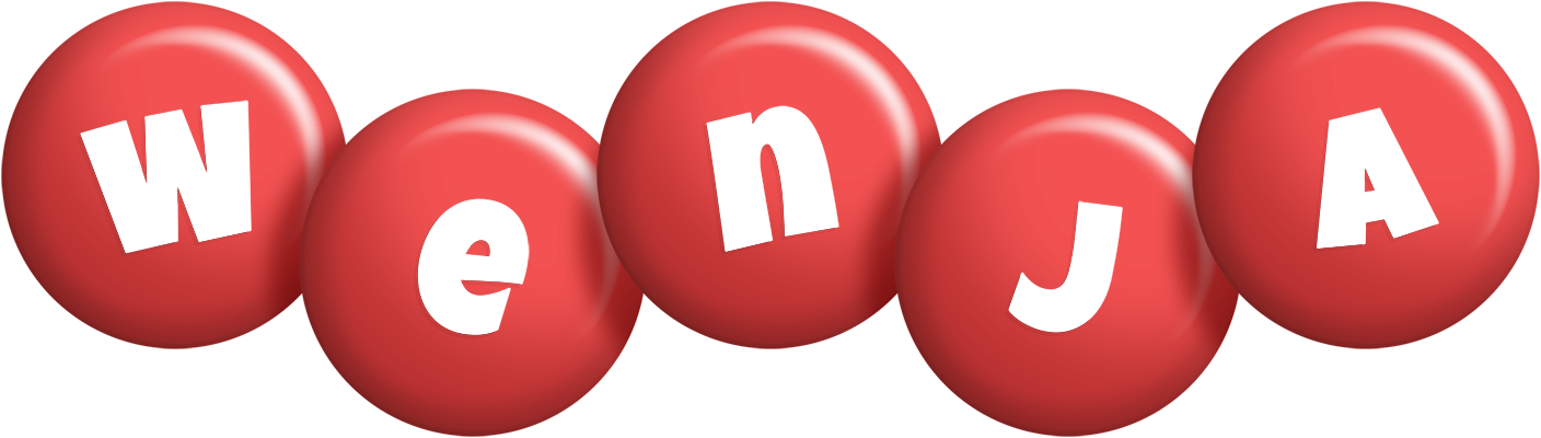 Wenja candy-red logo