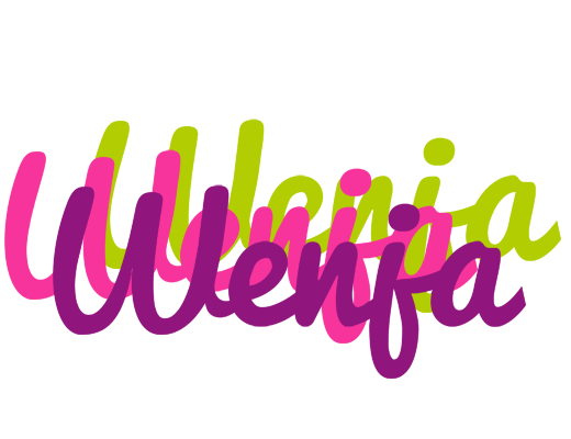 Wenja flowers logo