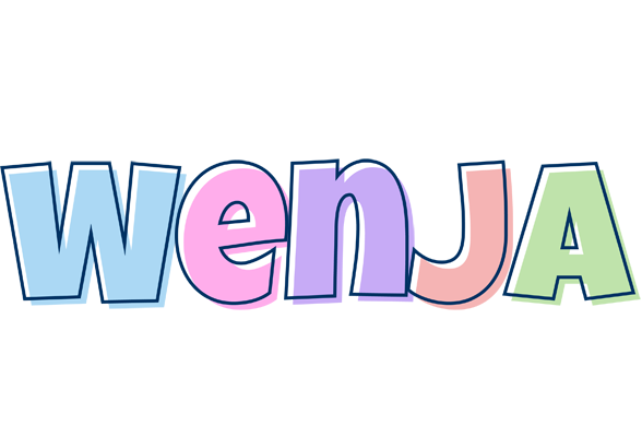 Wenja pastel logo