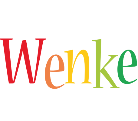 Wenke birthday logo