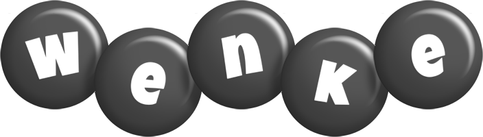 Wenke candy-black logo